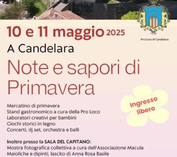 Note e sapori di primavera a Candelara